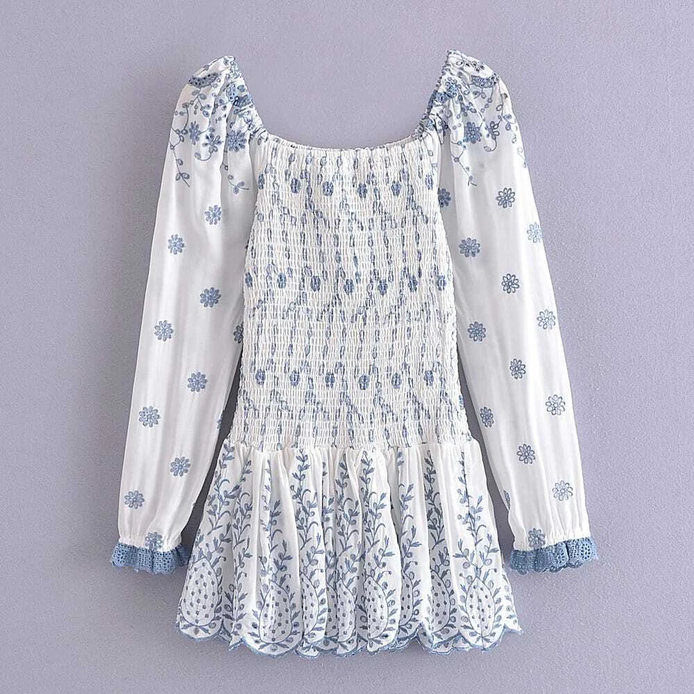 Women's Boho vintage Evening Party Beach Dresses check size charts